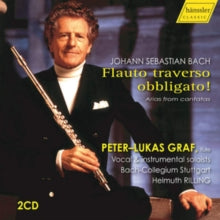 Graf / Stuttgart / Rilling: Johann Sebastian Bach: Flauto Traverso Obbligato! Arias From Cantatas - CD