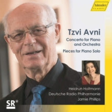 Holtmann / Phillips / Drp: Tzvi Avni: Concerto For Piano And Orchestra / Pieces For Piano Solo - CD