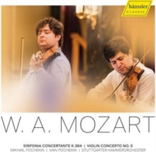 Various Artists: Wolfgang Amadeus Mozart: Sinfonia Concertante / Violin Concerto No.5 - CD