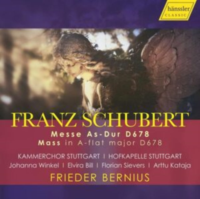 Hofkapelle Stuttgart / Kammerchor Stuttgart / Johanna Winkel / Elvira Bill / Florian Sievers / Arttu: Franz Schubert: Mass In A-Flat Major D678 - CD
