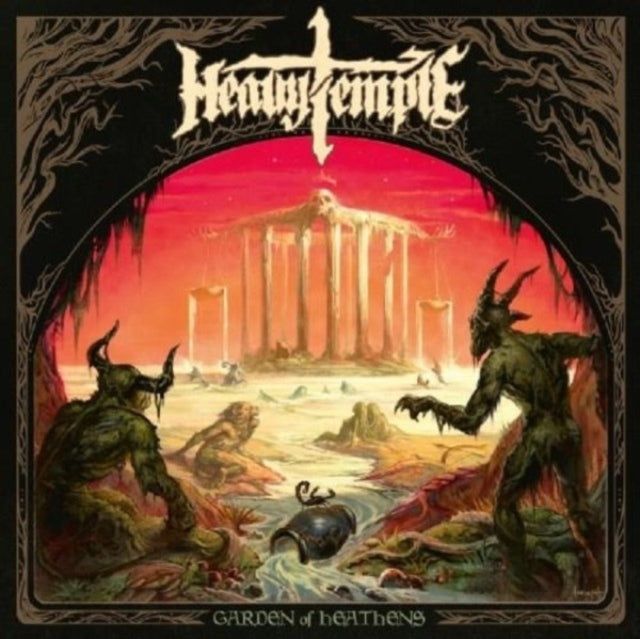 Heavy Temple: Garden Of Heathens (Yellow/Black/Red Voodoo Marbled Vinyl) - Vinyl