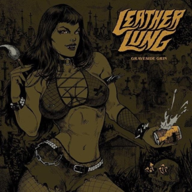 Leather Lung: Graveside Grin (Solid Yellow Vinyl) - Vinyl