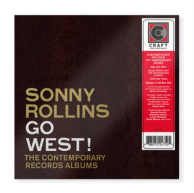 Sonny Rollins: Go West!: The Contemporary Records Albums - CD