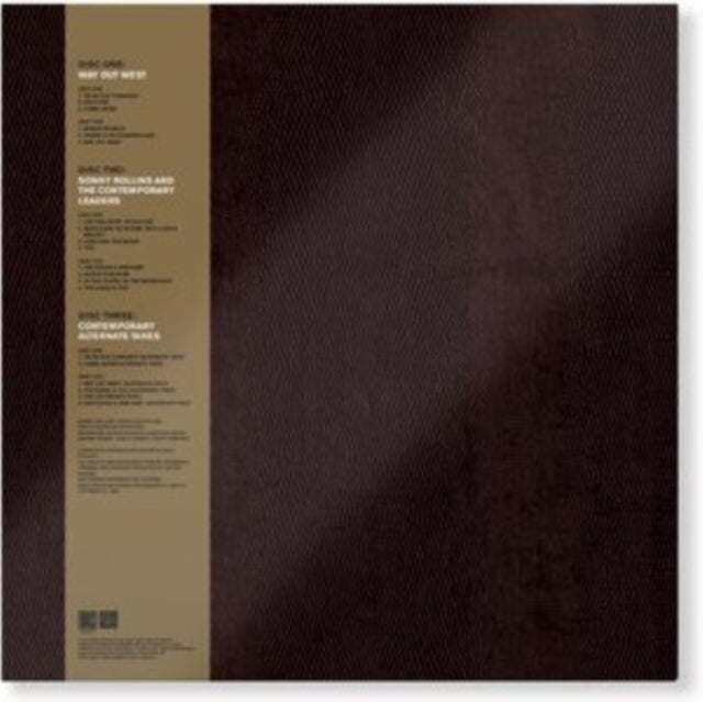 Sonny Rollins: Go West!: The Contemporary Records Albums - Vinyl