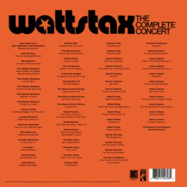 Various Artists: Wattstax: The Complete Concert - Vinyl