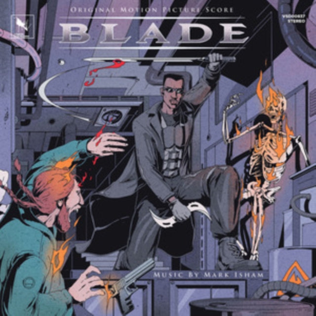 Mark Isham: Blade - Original Motion Picture Score (Deluxe Edition) (Translucent Red Vinyl) - Vinyl