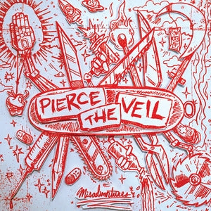 Pierce the Veil: Misadventures (White Vinyl) - Vinyl