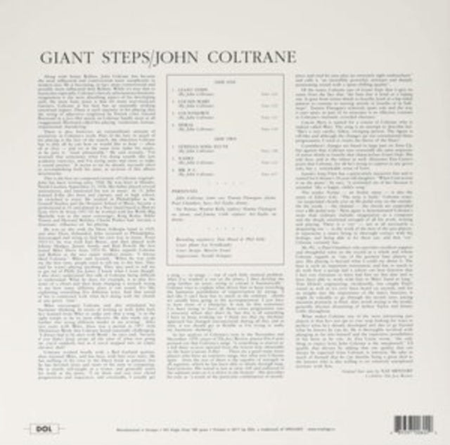 John Coltrane: Giant Steps (Blue Vinyl) - Vinyl