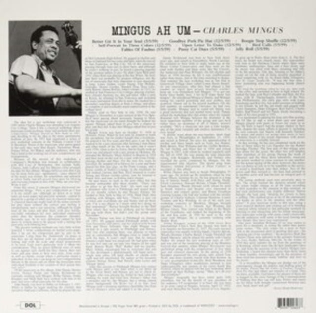 Charles Mingus: Mingus Ah Um (Blue Vinyl) - Vinyl