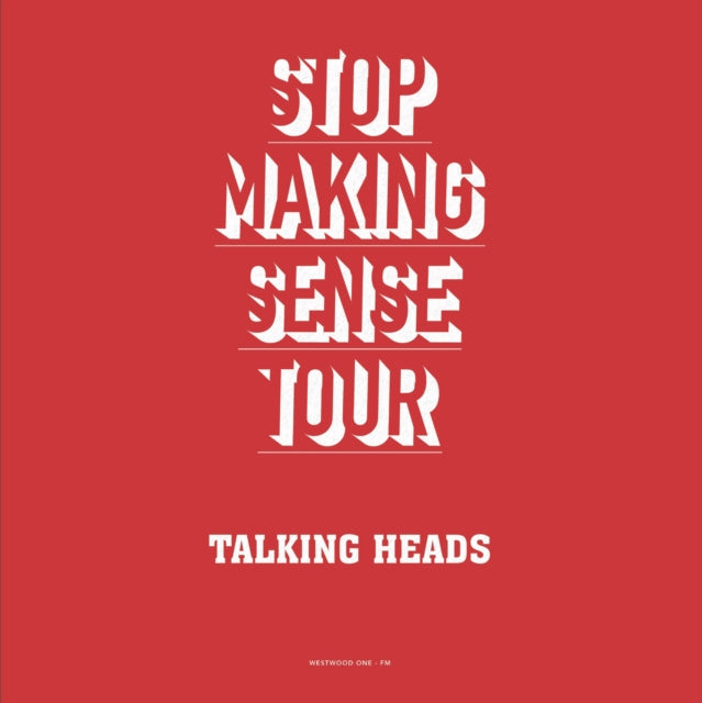 Talking Heads: Stop Making Sense Tour (Red Vinyl) - Vinyl