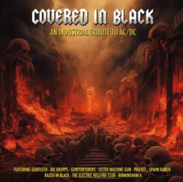 Various Artists: Covered In Black - An Industrial Tribute To AC/DC - Vinyl