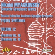 Evgeni Svetlanov / Russian Academic: Myaskovsky: Syms 16. 19 - CD