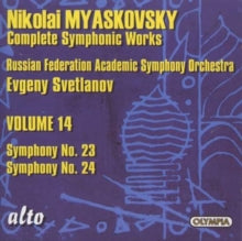 Evgeni Svetlanov / Russian Academic: Myaskovsky: Syms 23. 24 - CD