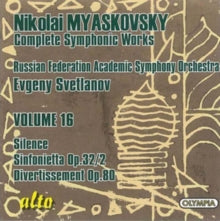 Evgeni Svetlanov / Russian Academic: Myaskovsky: Lyric Concertino / Svetlanov - CD