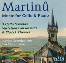 Karine Georgian: Martinu Cello Sonatas 1-3 - CD