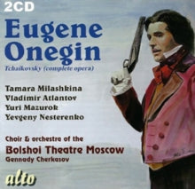 Milashkina / Atlantov / Nesterenko / Bolshoi: Tchaikovsky Eugene Onegin (Stereo) - CD