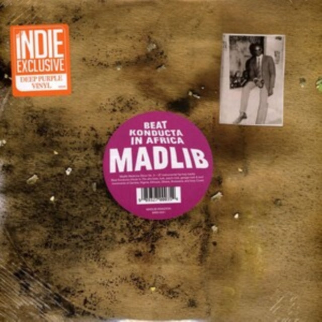 Madlib: Medicine Show No. 3 - Beat Konducta In Africa (Deep Purple Vinyl) - Vinyl