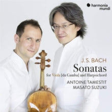 Antoine Tamestit / Masato Suzuki: J.S. Bach: 3 Sonatas For Viola Da Gamba And Harpsichord Bwv 1027-1029 - CD