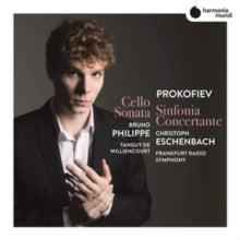 Hessischer Rundfunks Sinfonieorchester / Christoph Eschenbach / Bruno Philippe / Tanguy De Willienco: Prokofiev: Sinfonia Concertante. Sonata - CD