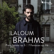 Adam Laloum: Brahms: Piano Sonata Op. 5 & 7 Fantasien. Op. 116 - CD