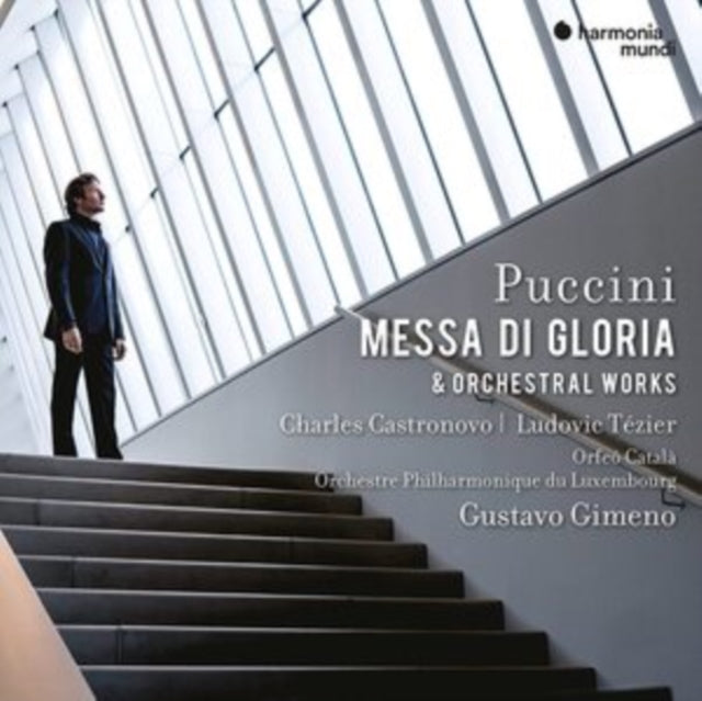 Orchestre Philharmonique Du Luxembourg / Gustavo Gimeno / Charles Castronovo / Ludovic Tezier: Puccini: Messa Di Gloria & Orchestral Works - CD