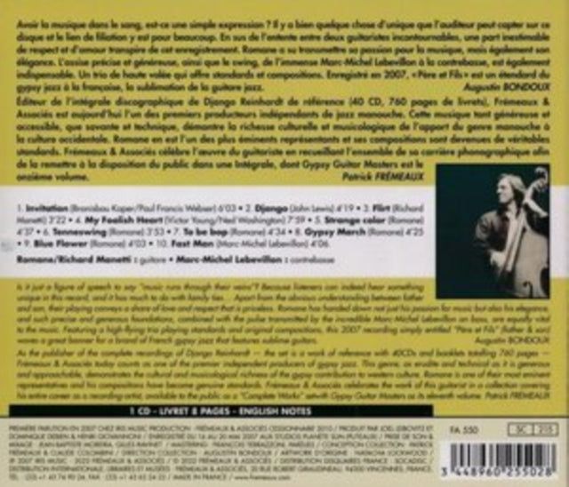 Romane and Richard Manetti: Pere & Fils - Integrale Romane Vol. 12 - CD