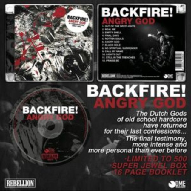 Backfire!: Angry God - CD