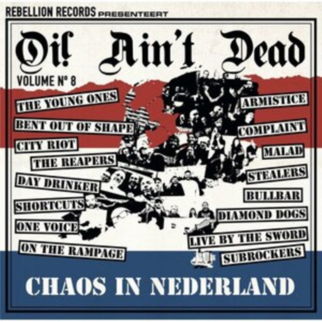 Various Artists: Chaos In Nederland (Oi! Aint Dead 8) (Orange Vinyl) - Vinyl