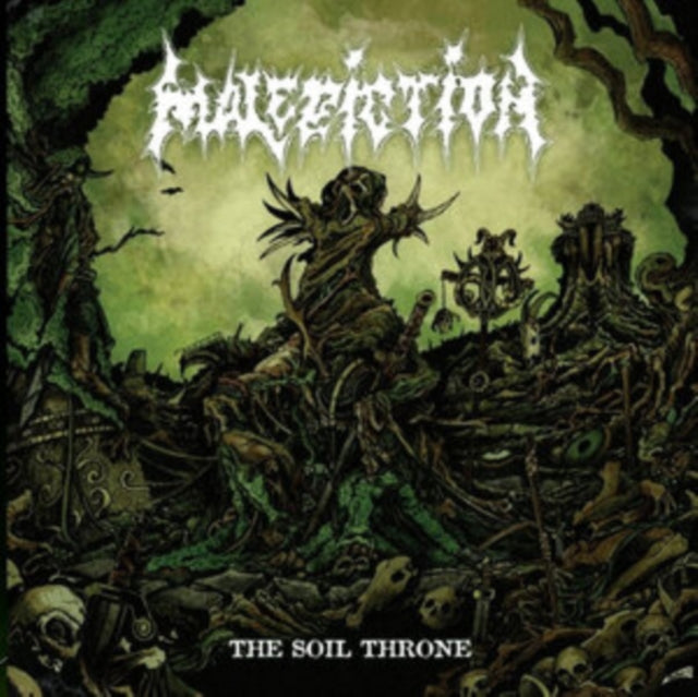 Malediction: The Soil Throne (Splatter Vinyl) - Vinyl