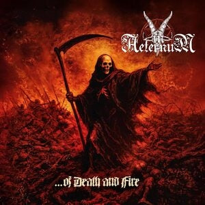 In Aeternum: ...Of Death And Fire (Transparent Red Vinyl) - Vinyl