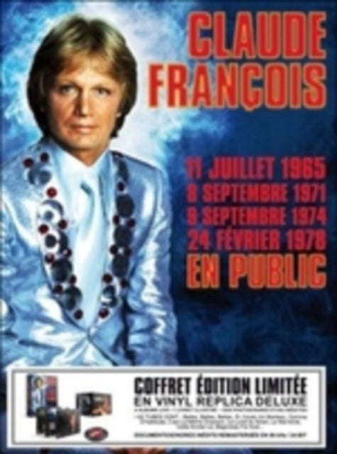 Claude François: Coffret Albums En Public 1965-1978 - CD
