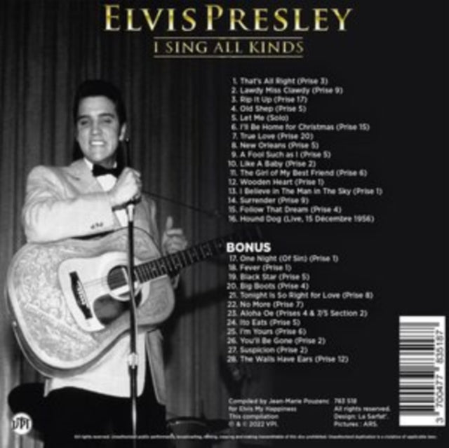 Elvis Presley: I Sing All Kinds - CD