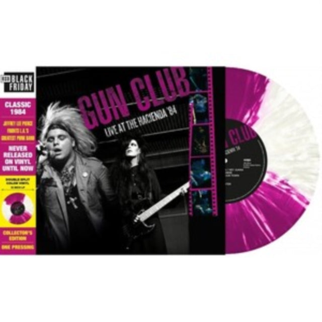 The Gun Club: Live At The Hacienda 84 (Quattro Purple/Translucent Vinyl) (Black Friday 2022) - Vinyl