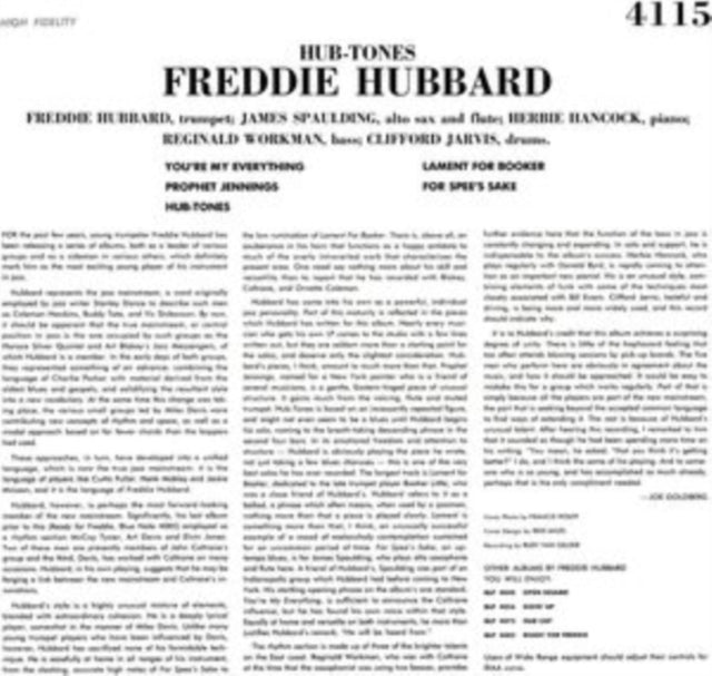 Freddie Hubbard: Hub Tones - Vinyl