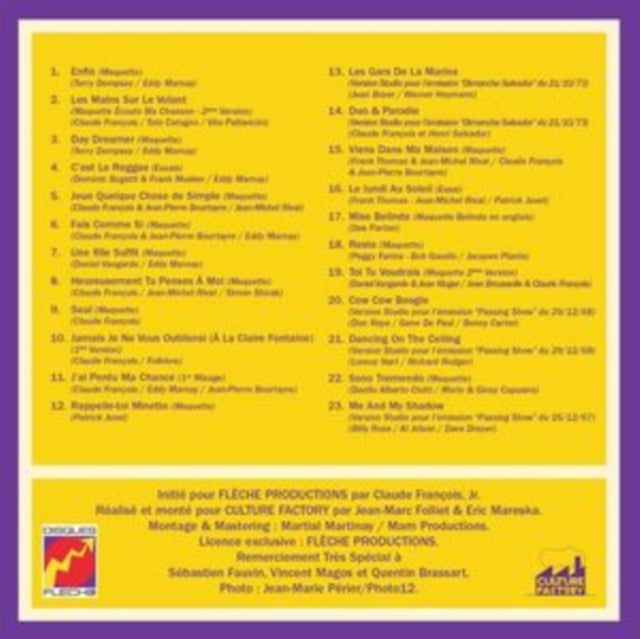 Claude François: Le Coffret 45Eme Anniversaire - Special Disques Fleche - Vinyl