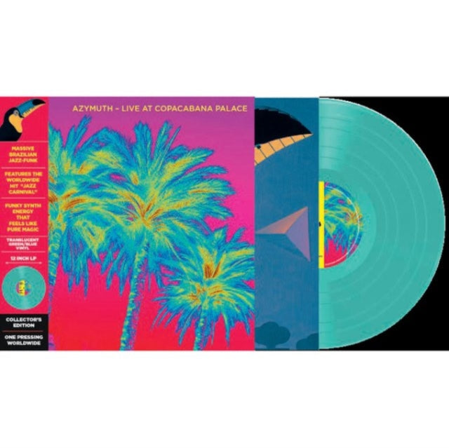 Azymuth: Live At Copacabana Palace (Blue/Green Vinyl) - Vinyl