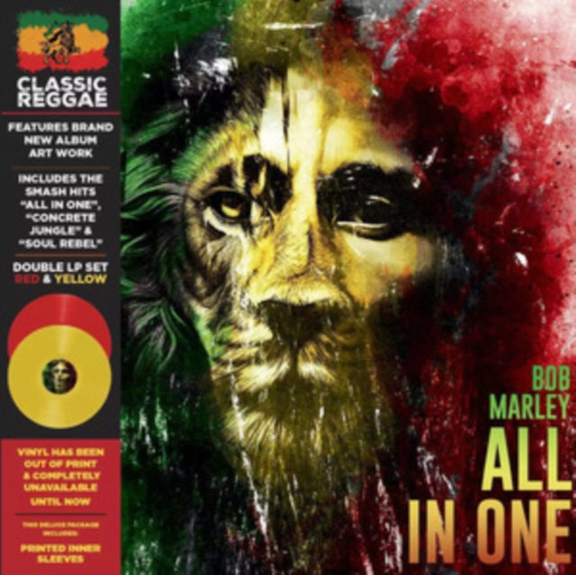 Bob Marley: All In One (Red/Yellow Vinyl) - Vinyl