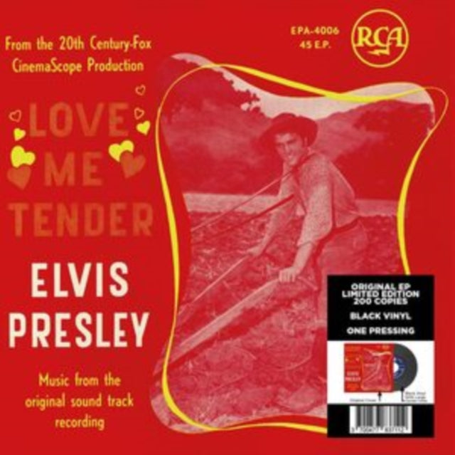 Elvis Presley: Etranger No. 14 - Love Me Tender (Belgium) - Vinyl