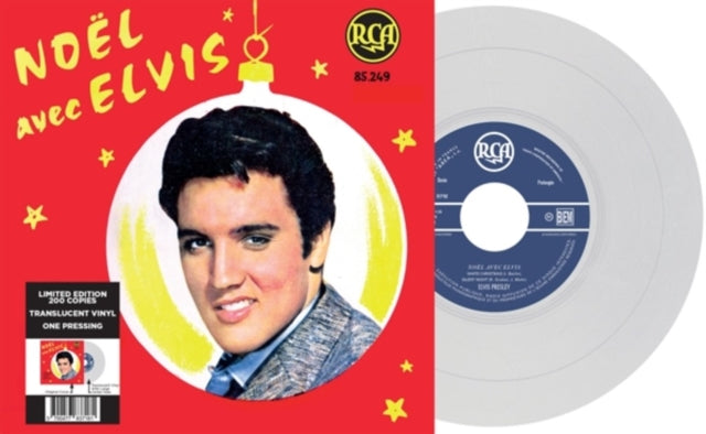 Elvis Presley: Etranger No. 12 - Noel Avec Elvis (France) (Translucent Vinyl) - Vinyl