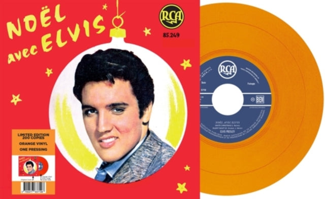 Elvis Presley: Etranger No. 12 - Noel Avec Elvis (France) (Orange Vinyl) - Vinyl