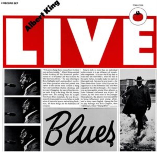 Albert King: Albert Live (Black/White Vinyl) - Vinyl