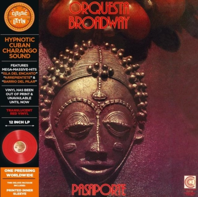 Orquesta Broadway: Pasaporte (Red Vinyl) - Vinyl
