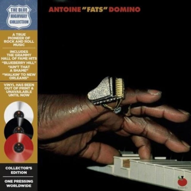 Fats Domino: Antoine Fats Domino (Black/White/Red Vinyl) - Vinyl