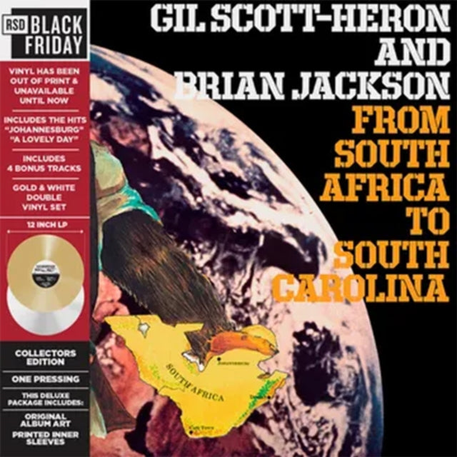 Gil Scott Heron & Brian Jackson: From South Africa To South Carolina (Gold/White Vinyl) (Black Friday 2024) - Vinyl