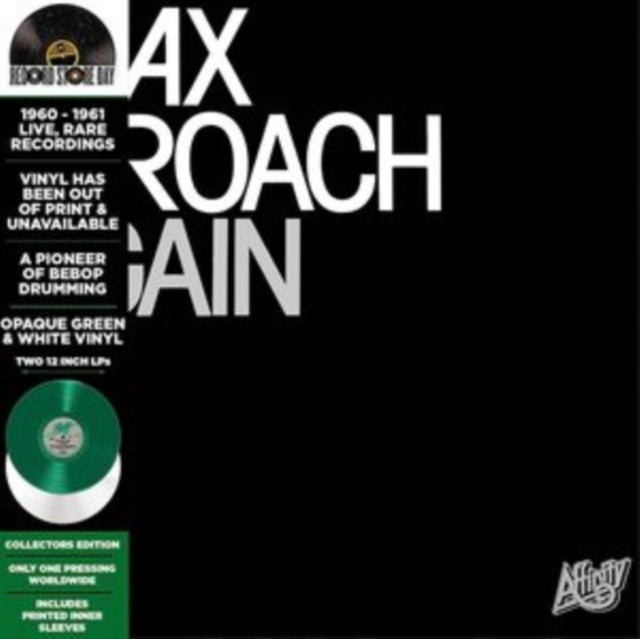 Max Roach: Again (Green/White Vinyl) - Vinyl