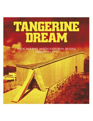Tangerine Dream: Brussels 1976 (Solid Red/Yellow Vinyl) - Vinyl