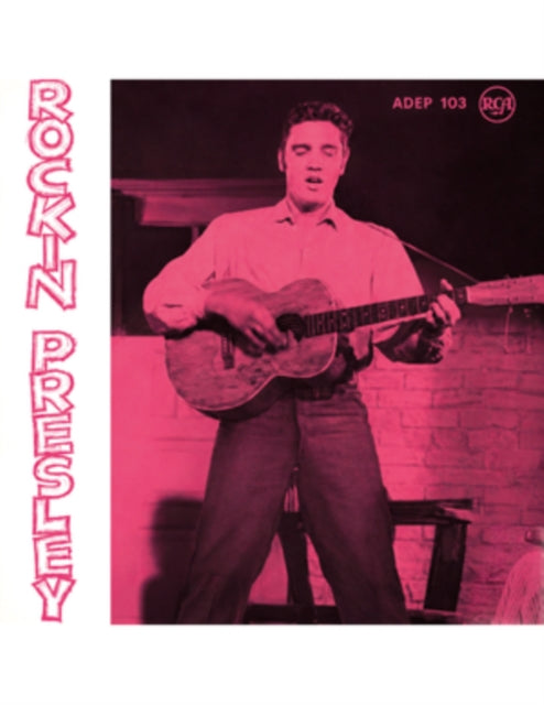 Elvis Presley: Ep Etranger Ndeg22 - Rockin Presley - Adep 103 (Denmark) (Limited Edition) (Silver Vinyl) - Vinyl