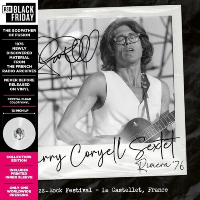The Eleventh House featuring Larry Coryell: Riviera 76 - Bf 2025 (Feat. Larry Coryell) (Crystal Clear Vinyl) - Vinyl