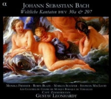 Leonhardt / Café Zimmermann: Js Bach: Weltliche Kantaten Bwv30A & 207 - CD
