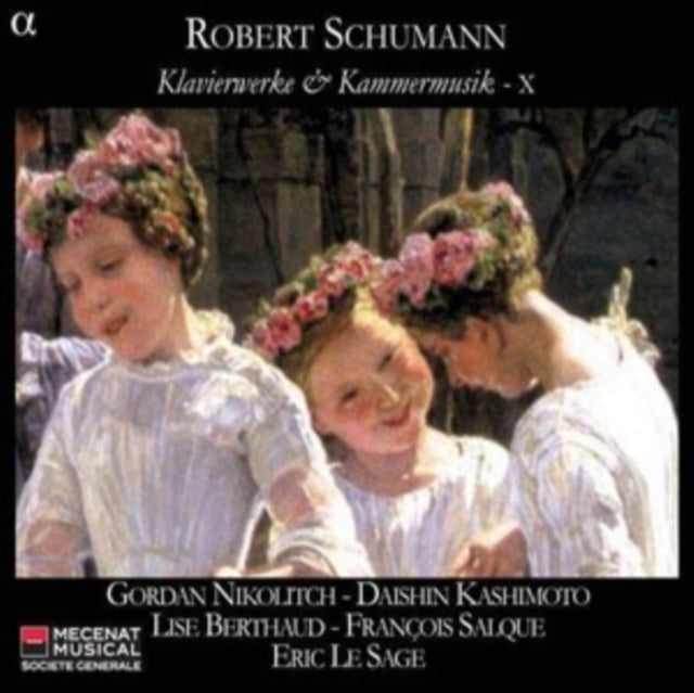 Lesage / Nikolitch / Kashimoto /: Schumann: Klavierwerke Vol.10 - CD